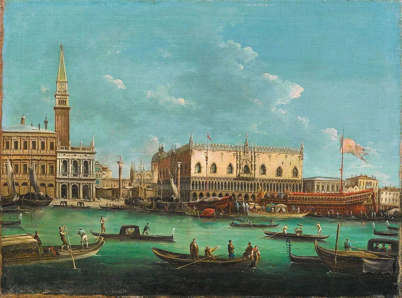 Il Bucintoro a Venezia il giorno dell'Ascensione
